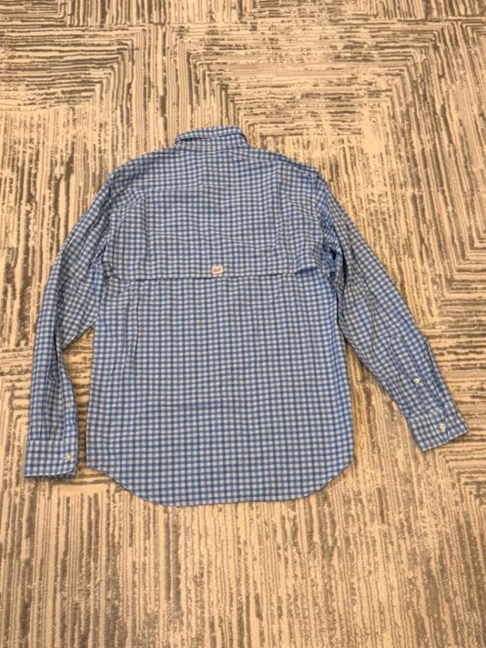 NEW Vineyard Vines men's Small Harbor Button Down Blue/White shirt Retails $128